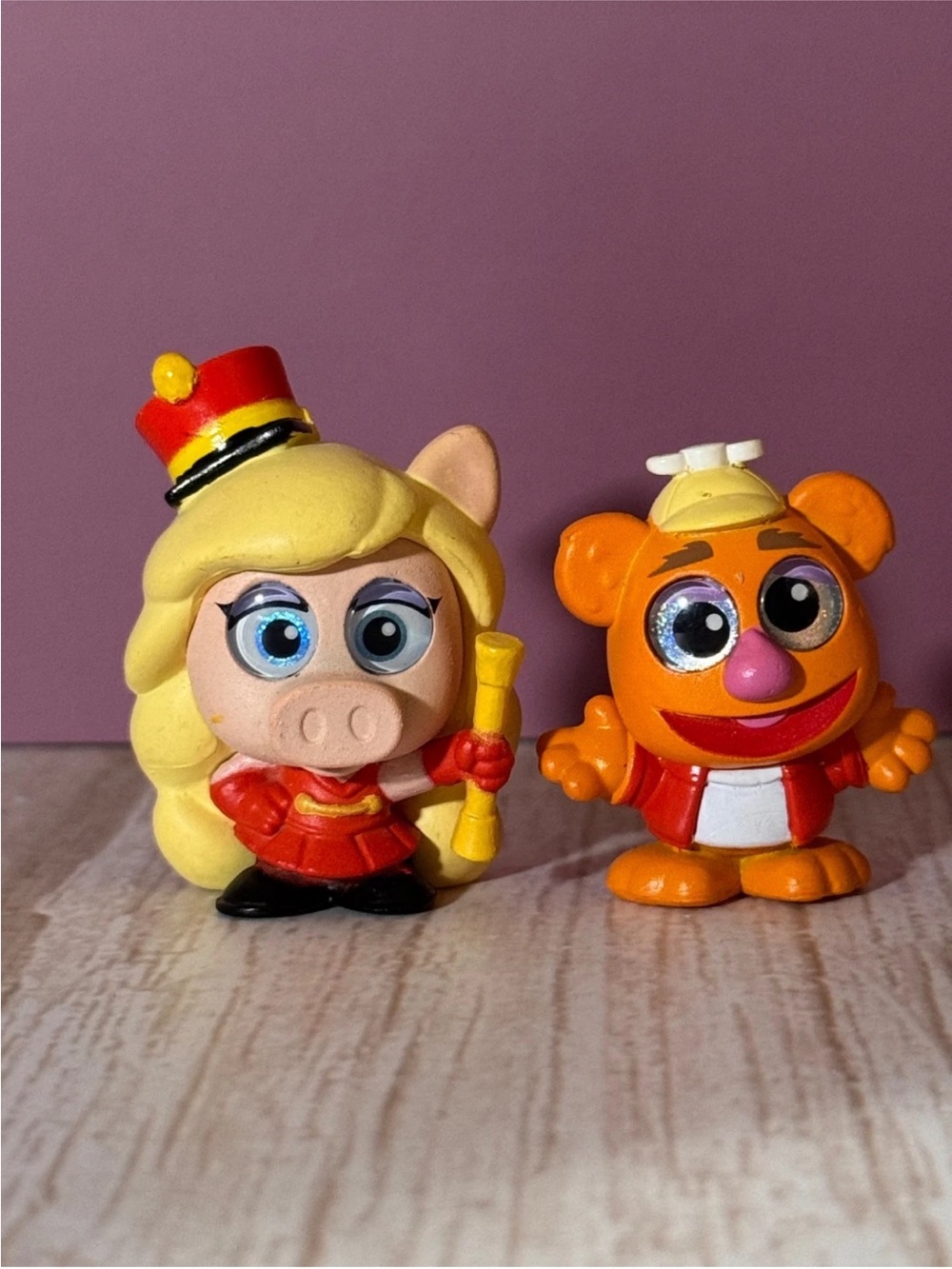 Miss Piggy & Fozzie Bear Muppets Disney Doorables Academy